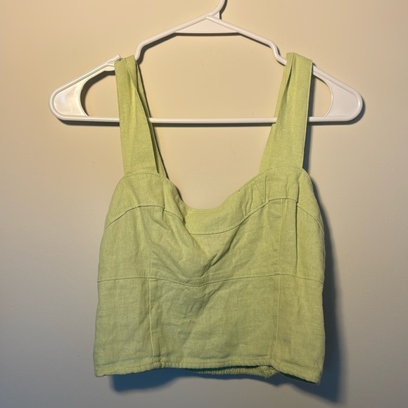 Abercrombie Mint Crop Top Tank - S - Picture 1 of 3